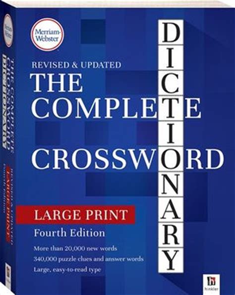 crossword dictionary